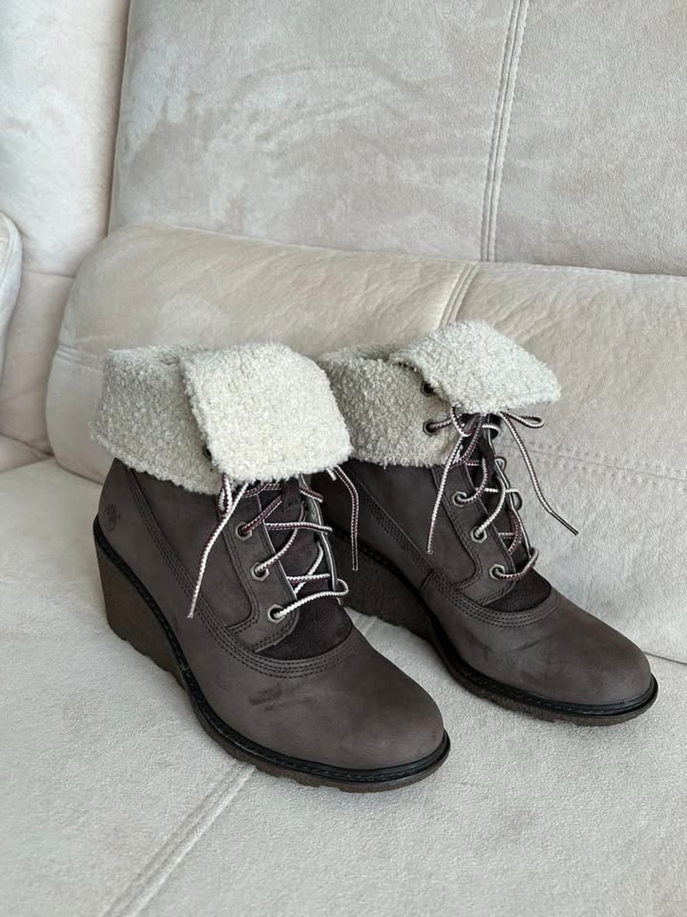 Timberland Women's Earthkeepers Comfy Stylish Boots, Sturdy Wedges